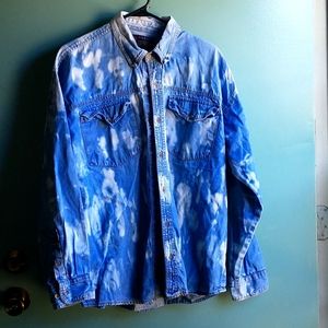 Classic l blue white